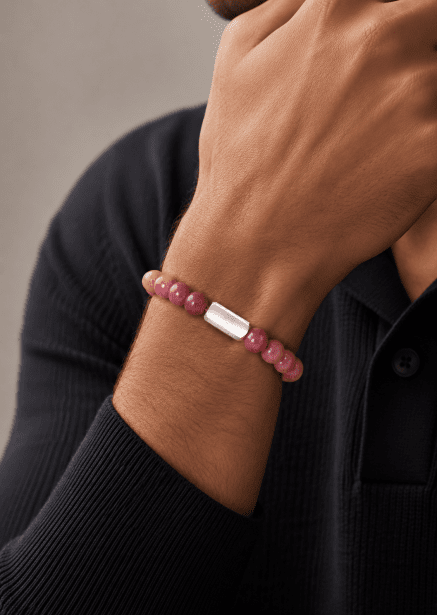 Beaded Bracelet Rosy Edge