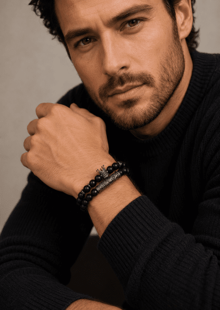 Beaded Bracelet Rugged Charm