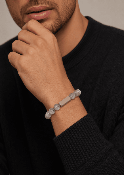 Beaded Bracelet Stone Surface