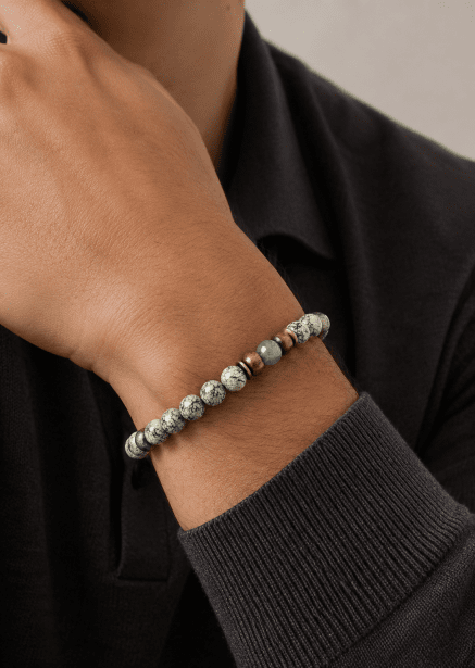 Beaded Bracelet Verdant Nexus