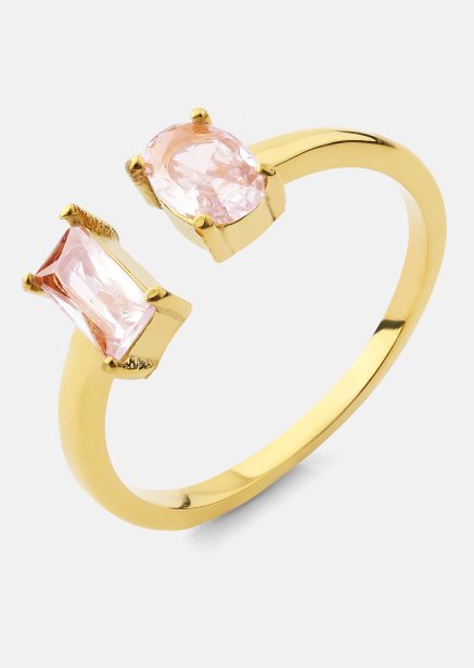 Ring Rosé Duo - 18k Gold Plated