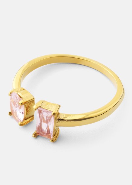 Ring Rosé Duo - 18k Gold Plated