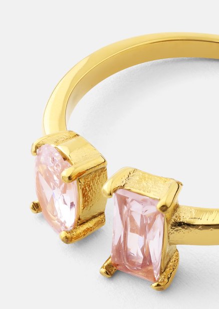 Ring Rosé Duo - 18k Gold Plated