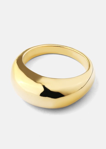 Golden Bold Ring - 18K Gold Plated