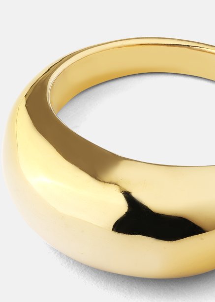Golden Bold Ring - 18K Gold Plated