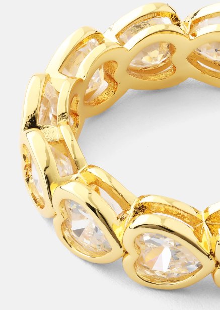 Ring Heartfelt Love- 18k Gold Plated