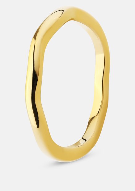 Ring Wave Gold- 18k Gold Plated