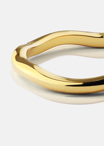 Ring Wave Gold- 18k Gold Plated