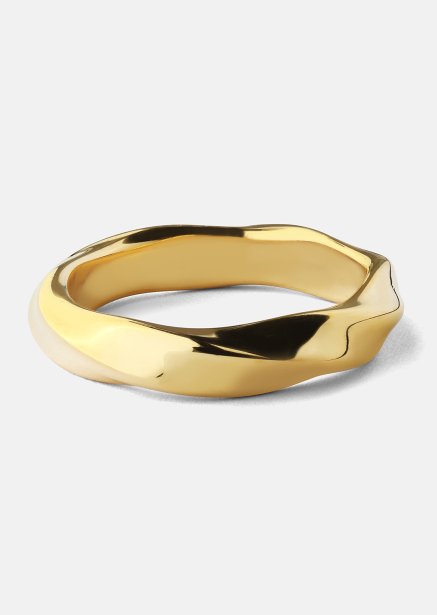 Ring Swirl - 18k Gold Plated