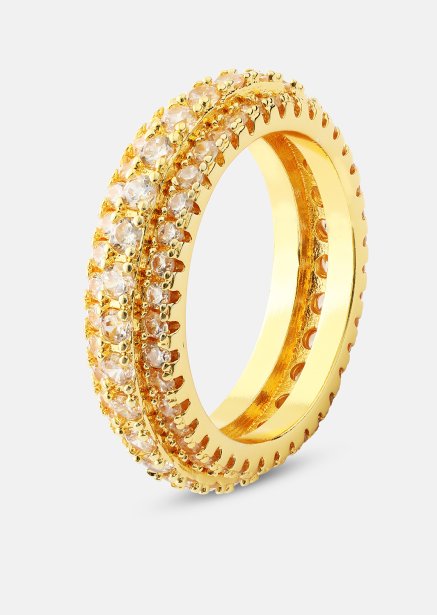 Ring Crystal Shimmer - 18k Gold Plated