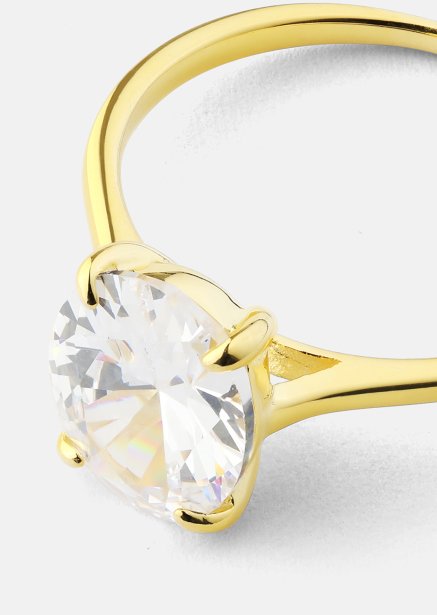Ring Clarity - 18k Gold Plated