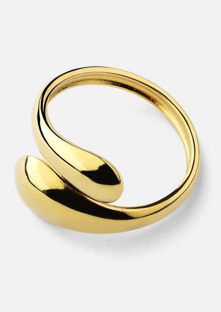 Ring Bold Drops - 18k Gold Plated