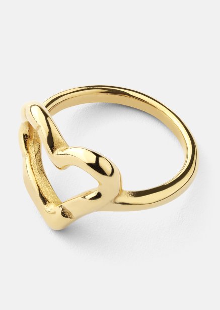 Ring Heartbeat - 18k Gold Plated