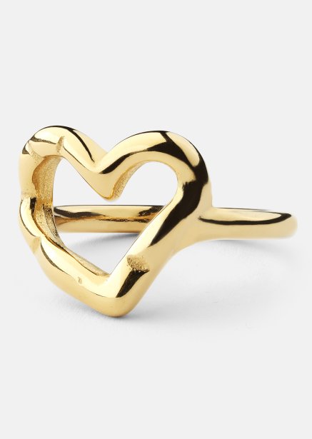 Ring Heartbeat - 18k Gold Plated