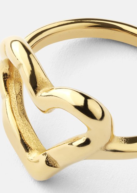 Ring Heartbeat - 18k Gold Plated