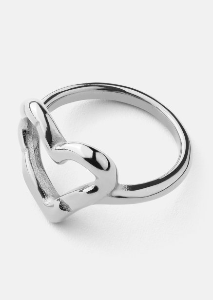 Ring Heartbeat - Silver Plated