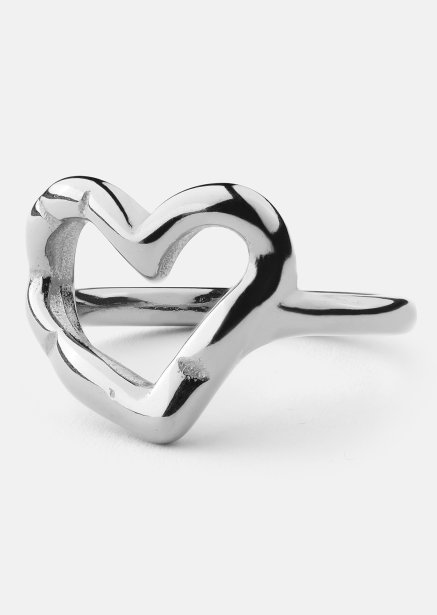 Ring Heartbeat - Silver Plated