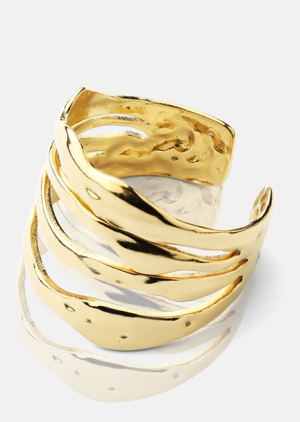 Ring Wave - 18k Gold Plated