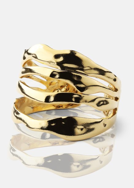 Ring Wave - 18k Gold Plated
