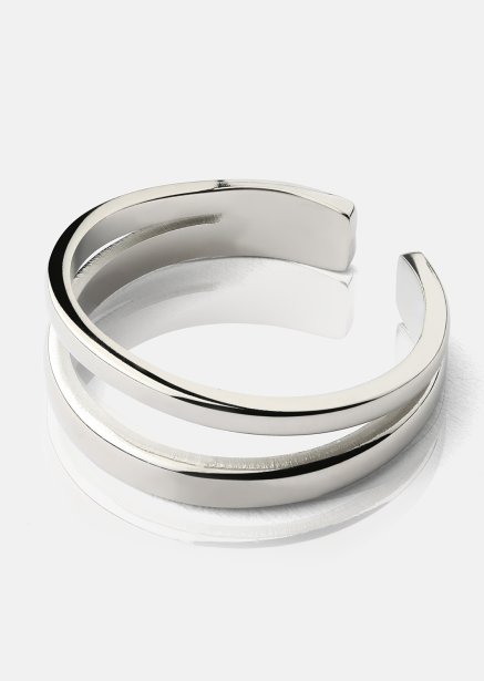 Apertura Ring - Silver Plated