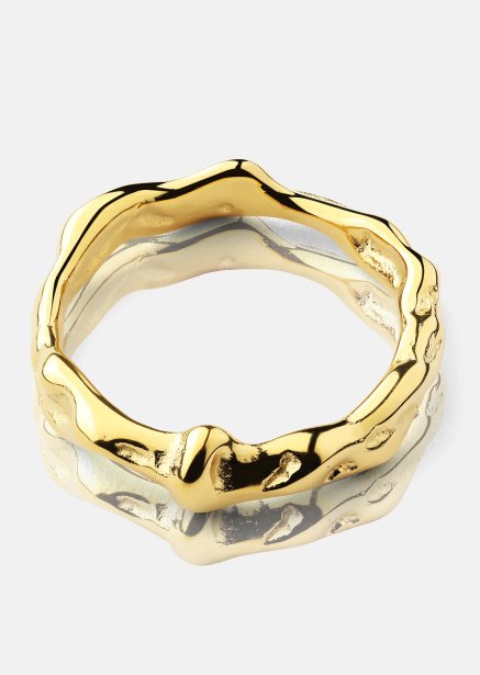 Ondula Ring - 18k Gold Plated