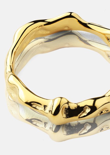 Ondula Ring - 18k Gold Plated