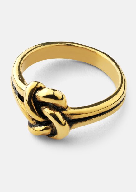 Ring Knot - 18k Gold Plated