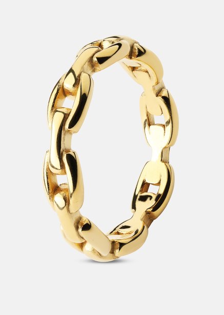 Ring Bold Chain - 18K Gold Plated
