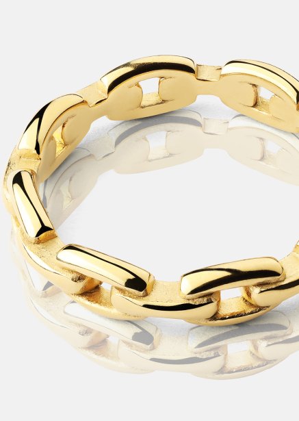 Ring Bold Chain - 18K Gold Plated