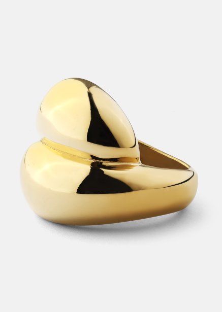 Ring Bold Flow - 18k Gold Plated