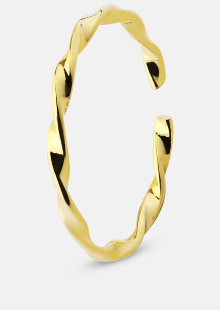 Ring Twist Whisper- 18k Gold Plated