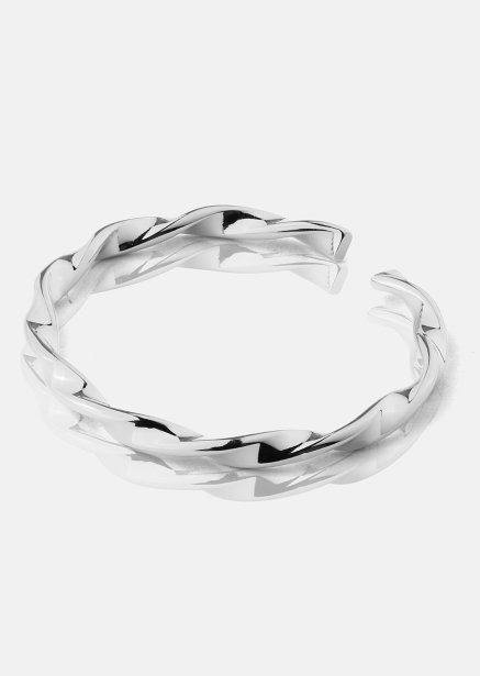 Ring Twist Whisper- Silver Plated