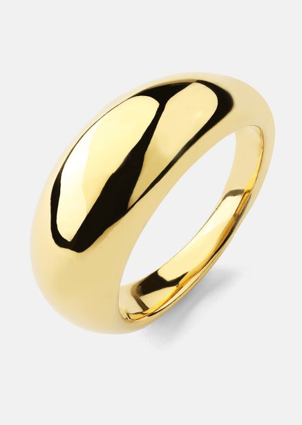 Ring Dome - 18k Gold Plated