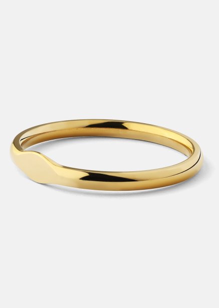 Initial Ring – 18k Gold Plated