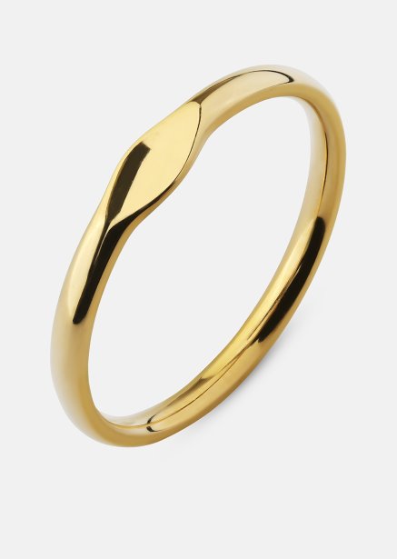 Initial Ring – 18k Gold Plated