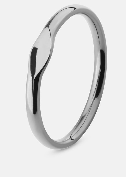 Initial Ring – Silver Plated