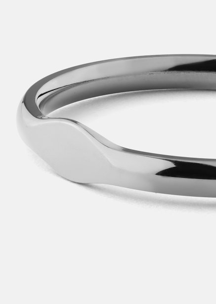 Initial Ring – Silver Plated