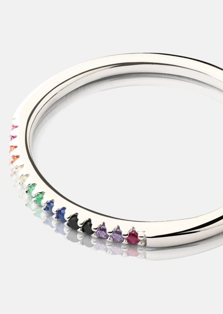 Ring Prism - Silver Plated