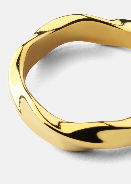 Ring Flow - 18k Gold Plated