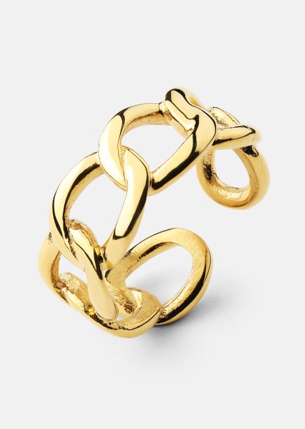Ring Bold Chain - 18K Gold Plated