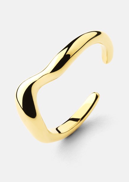 Ring Flow - 18k Gold Plated