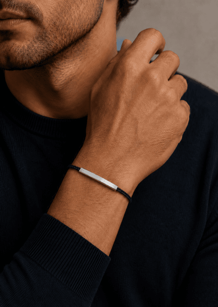 Cord Bracelet Titanic Link