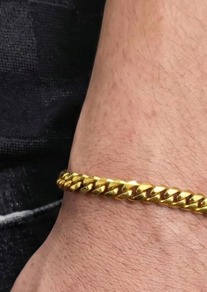 Bracelet Maverick Edge - 18k Gold Plated