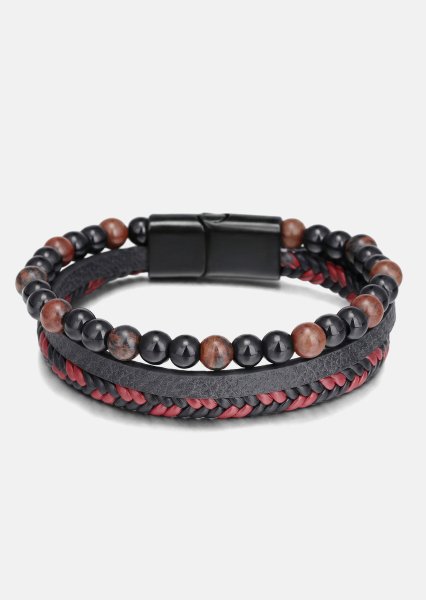 Leather Bracelet Rogue Bond