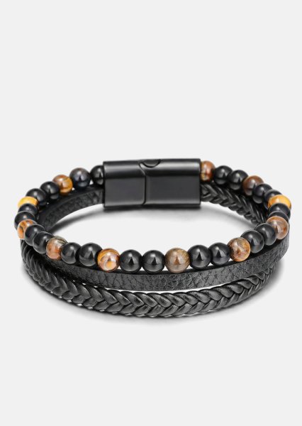 Leather Bracelet Cinder Guard