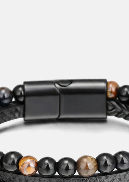 Leather Bracelet Cinder Guard