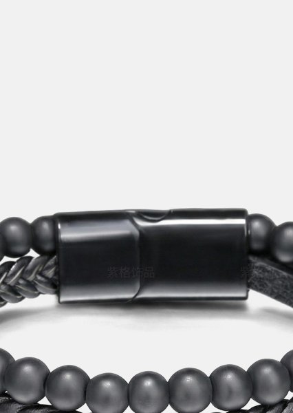 Leather Bracelet Raven Forge