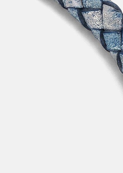 Leather Bracelet Ocean Weave