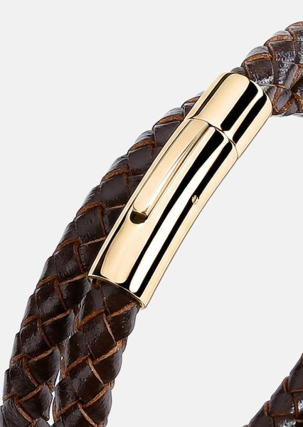 Leather Bracelet Virtue Weave