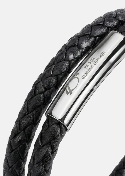 Leather Bracelet Titan Thread